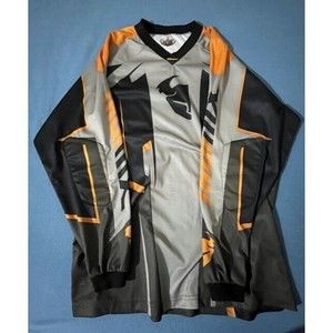 THOR ATV Motocross bike riding jersey, NWOT Men's adult large w/elbow padding